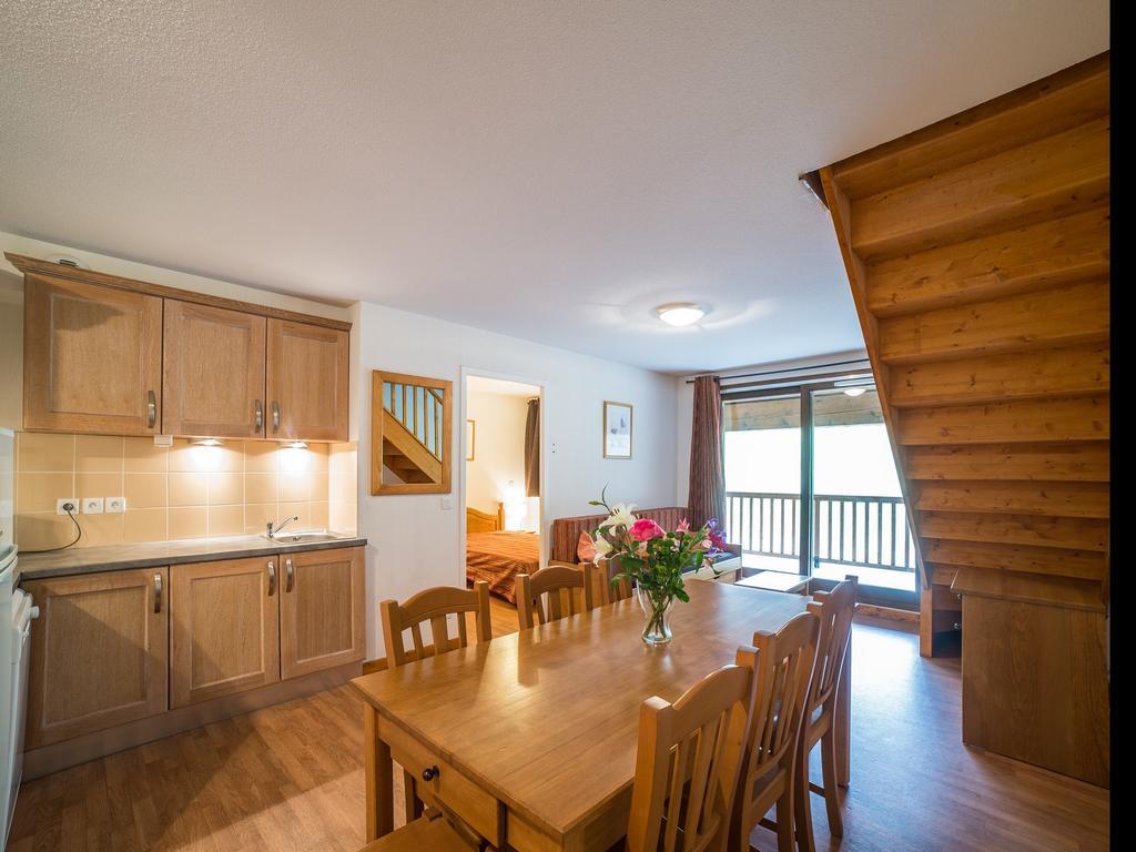 Saint-Pancrace  Noemys Terrasses De La Toussuireアパートホテル 部屋 写真